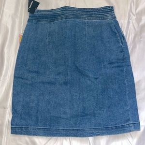 Skirt-shirt, size small, blue wash